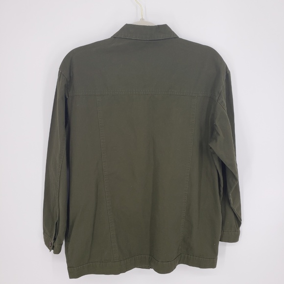 Skylar + Jade Boho Embroidered Shirt Jacket Sz M - Picture 7 of 8